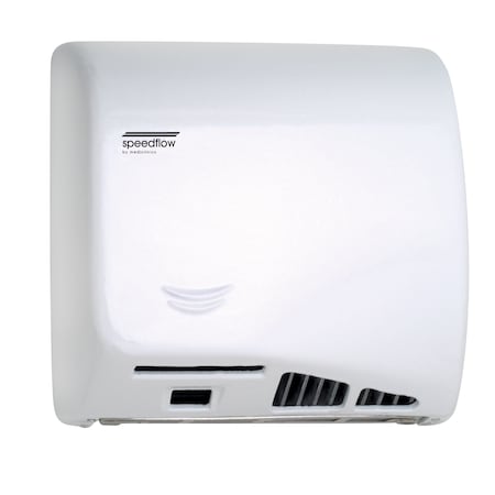 Saniflow SPEEDFLOW HAND DRYER - WHITE CAST-IRON M06AF-UL